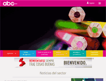 Tablet Screenshot of abcpublicitario.com